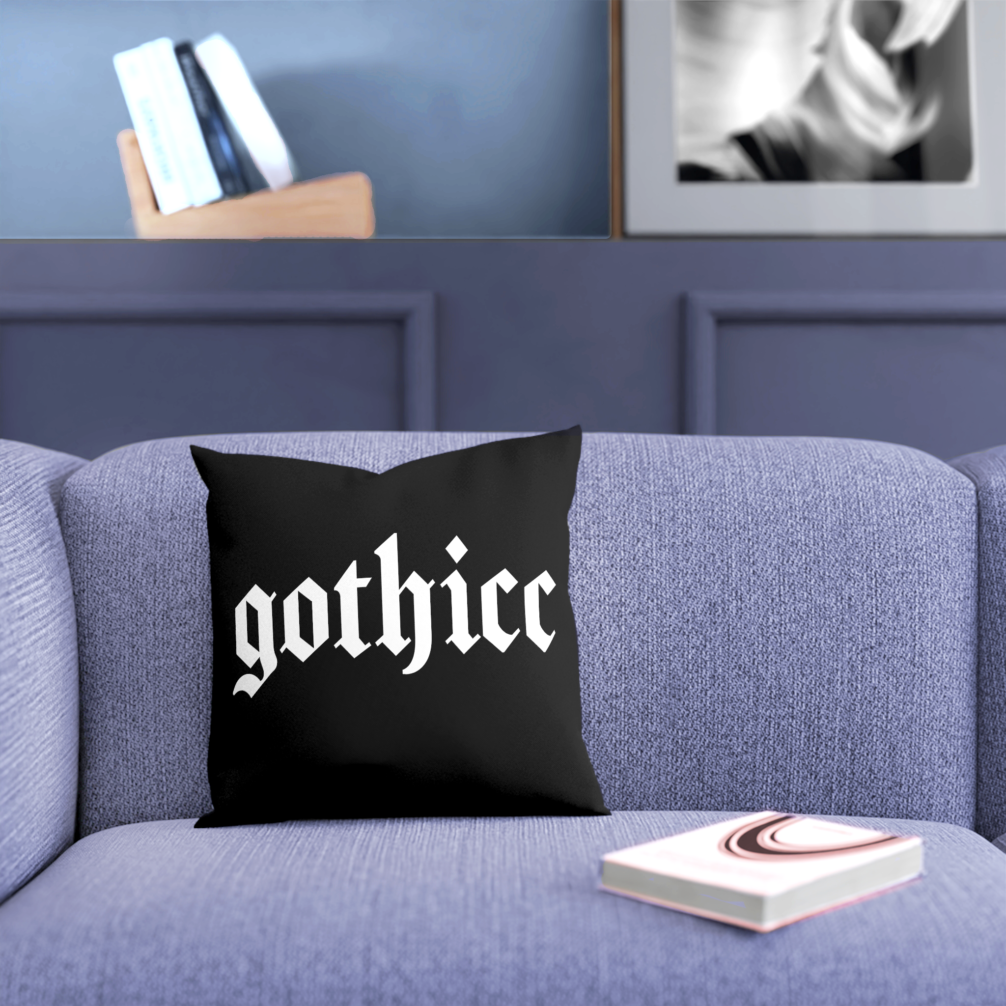 Pastel Goth Gothicc Pillow Cushion – Aesthetics Boutique