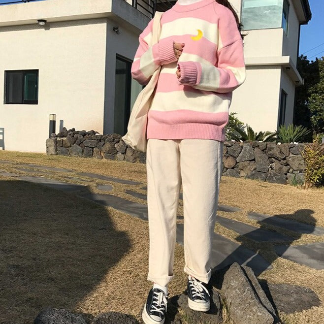 Moon Princess Striped Sweater