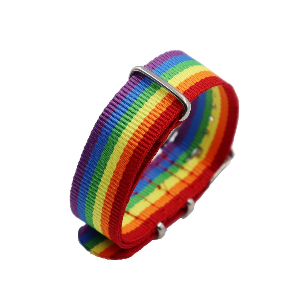 Adjustable Rainbow Bracelet