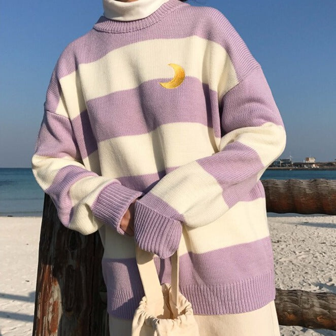 Moon Princess Striped Sweater
