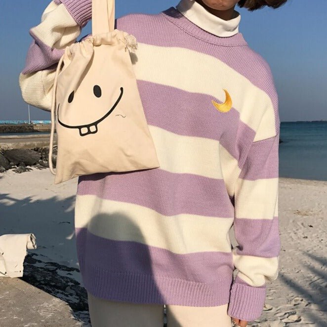 Moon Princess Striped Sweater