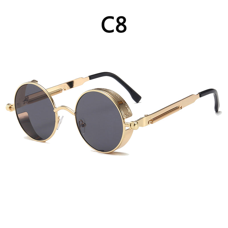 Vampire Aesthetic Round Sunglasses