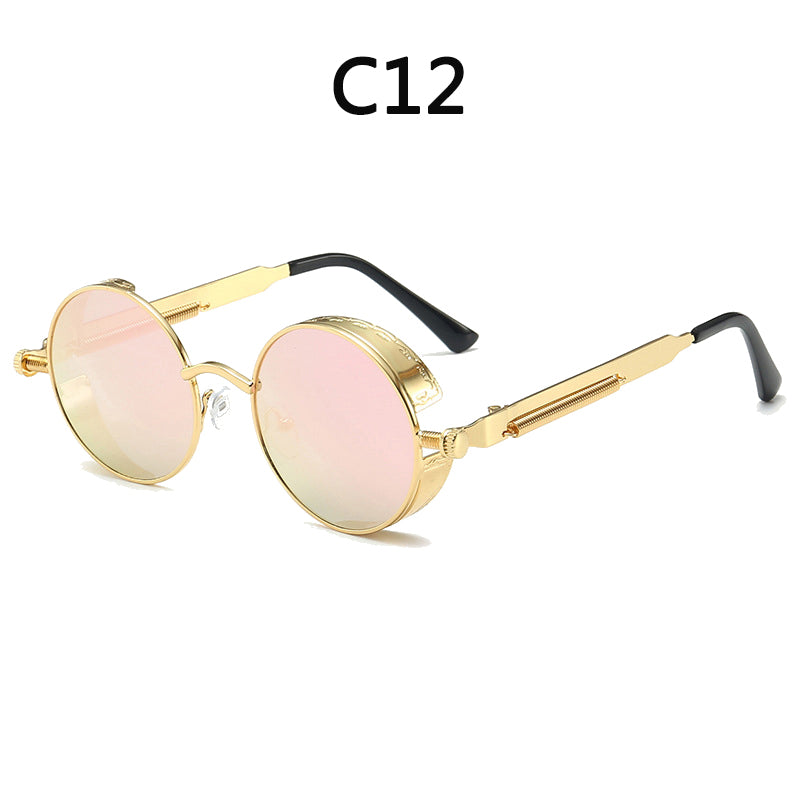 Vampire Aesthetic Round Sunglasses