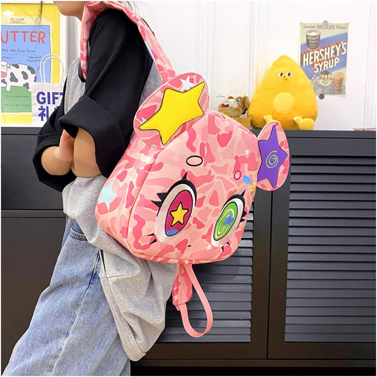 Harajuku Pink Bear Backpack