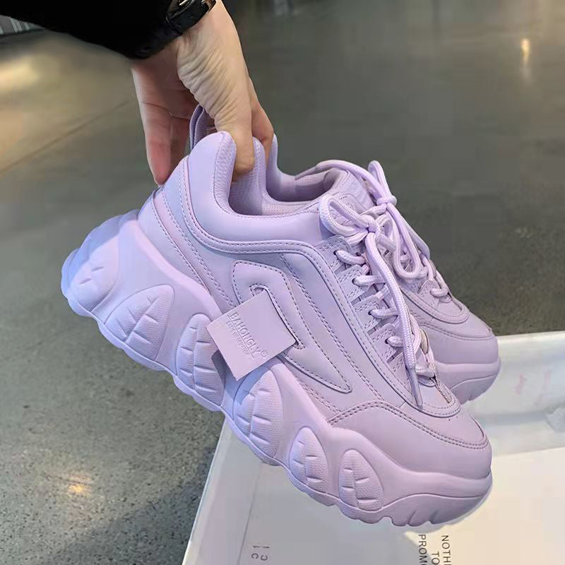 Pastel Purple Chunky Sneakers