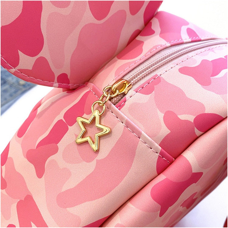 Harajuku Pink Bear Backpack