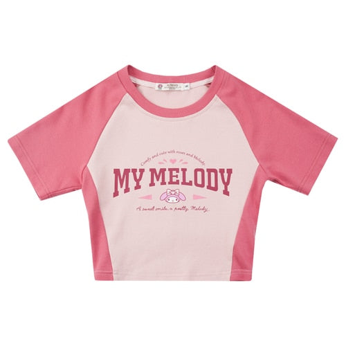 Baseball Crop Top My Melody