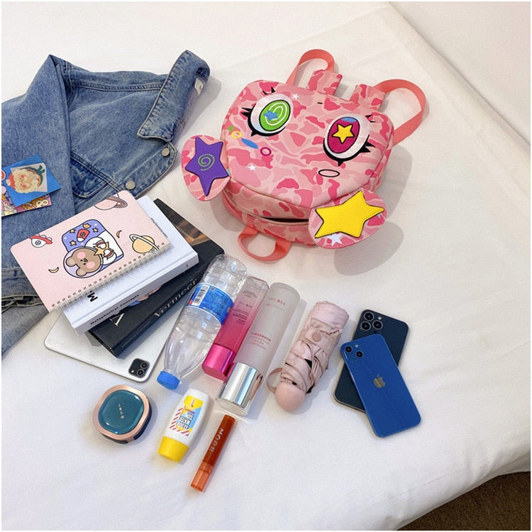 Harajuku Pink Bear Backpack