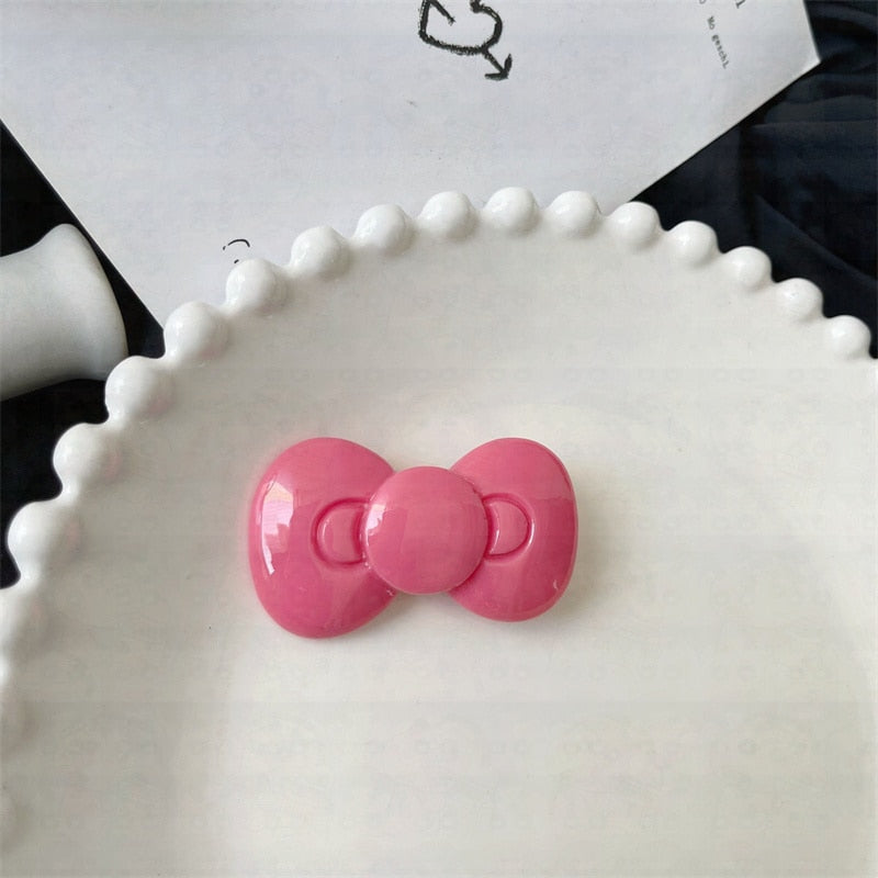 Hello Kitty Bow Hair Clips