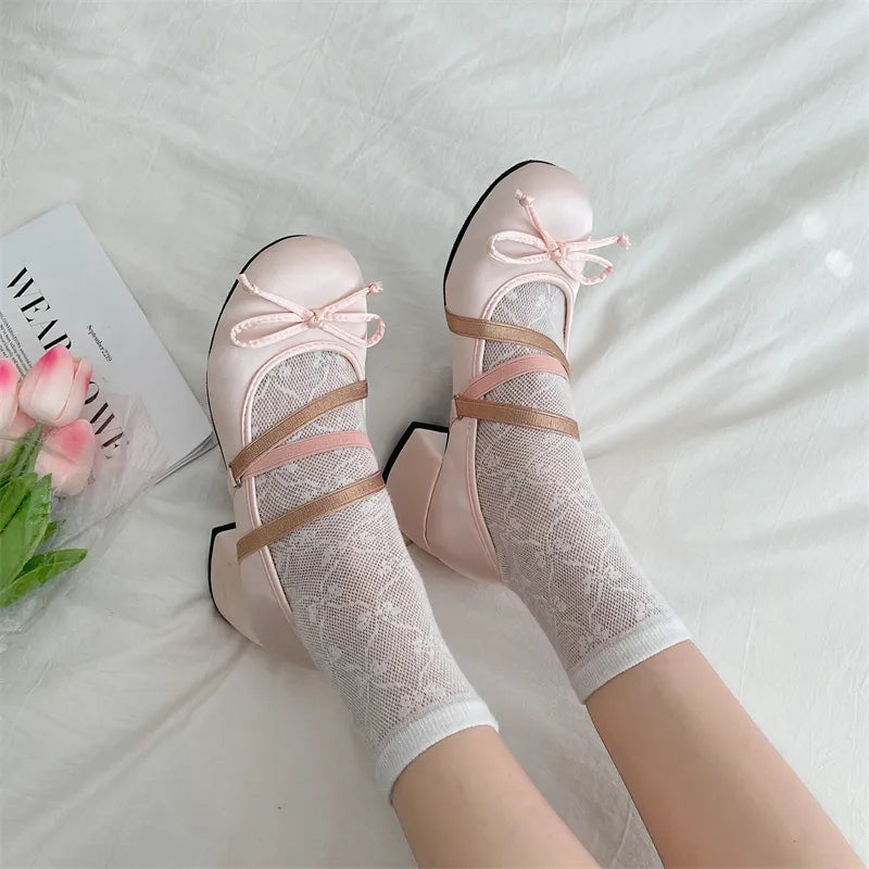 Pretty Dollette Ballet Pink Shoes