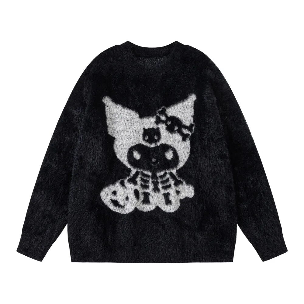 Skeleton Kuromi Sweater
