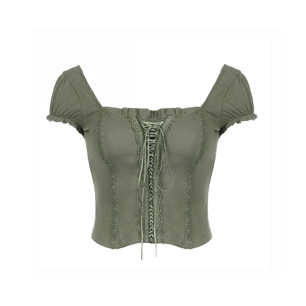 Fairy Grunge Vintage Green T-Shirt