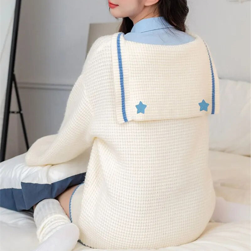 Kawaii Cinnamoroll V-Neck Sweater
