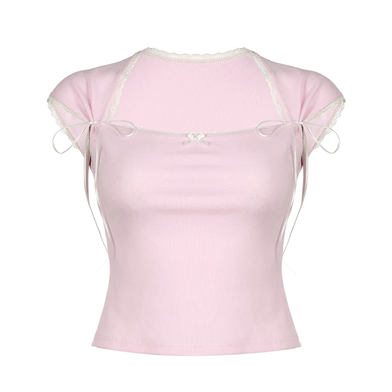 Pretty Coquette Top Pink