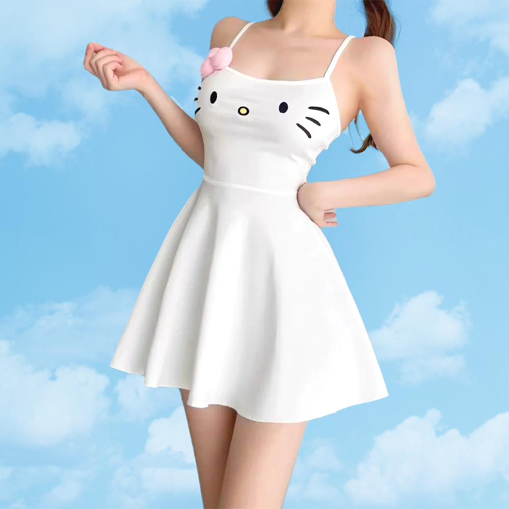 Hello Kitty Skater Dress – Aesthetics Boutique
