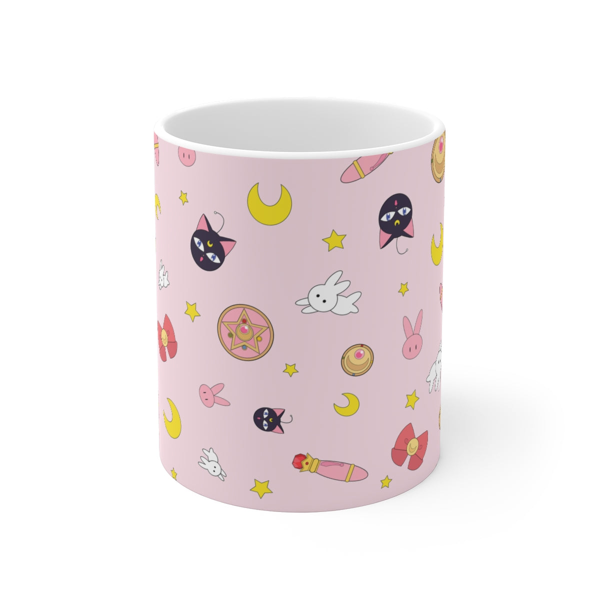 Luna Bunny Pink Coffee Mug