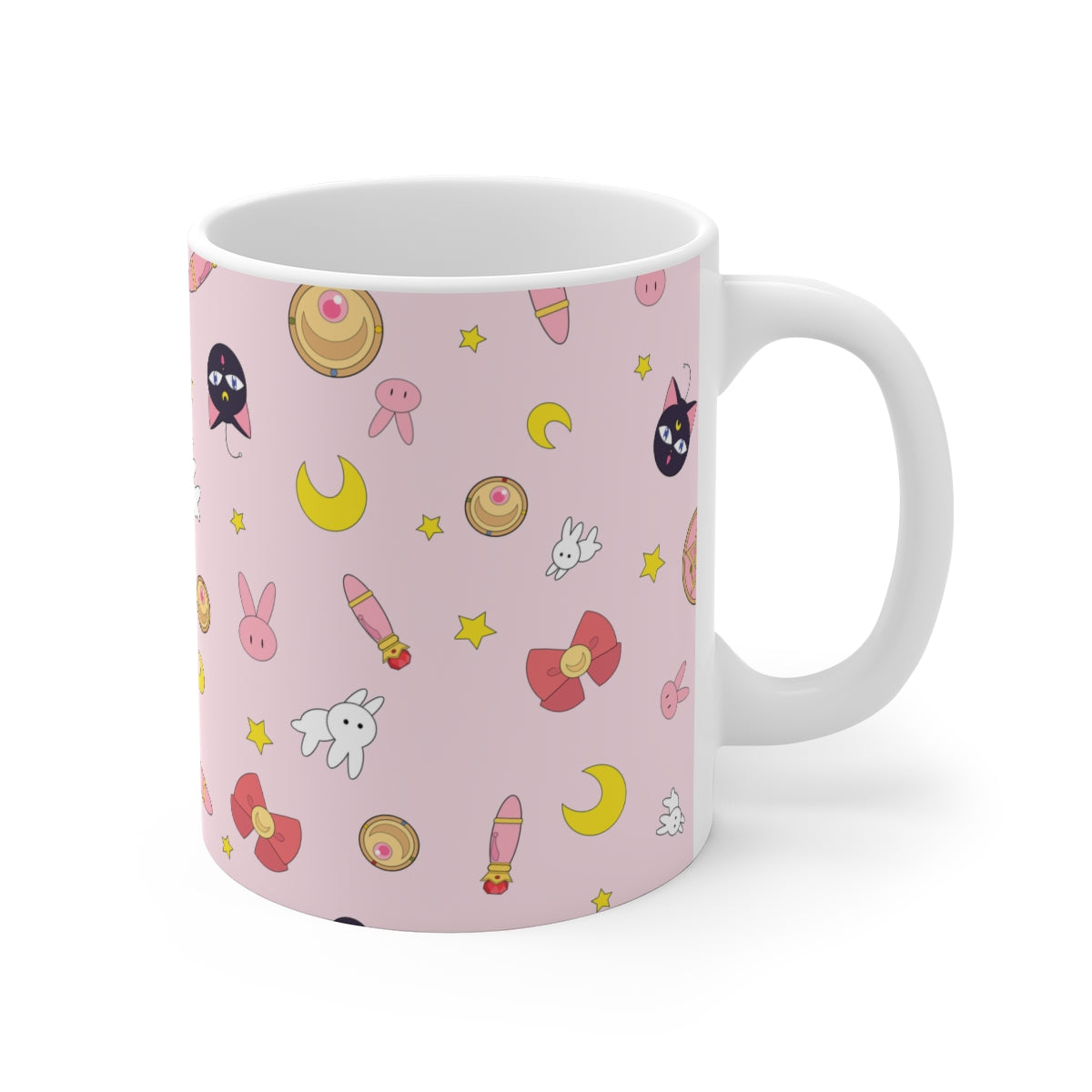 Luna Bunny Pink Coffee Mug