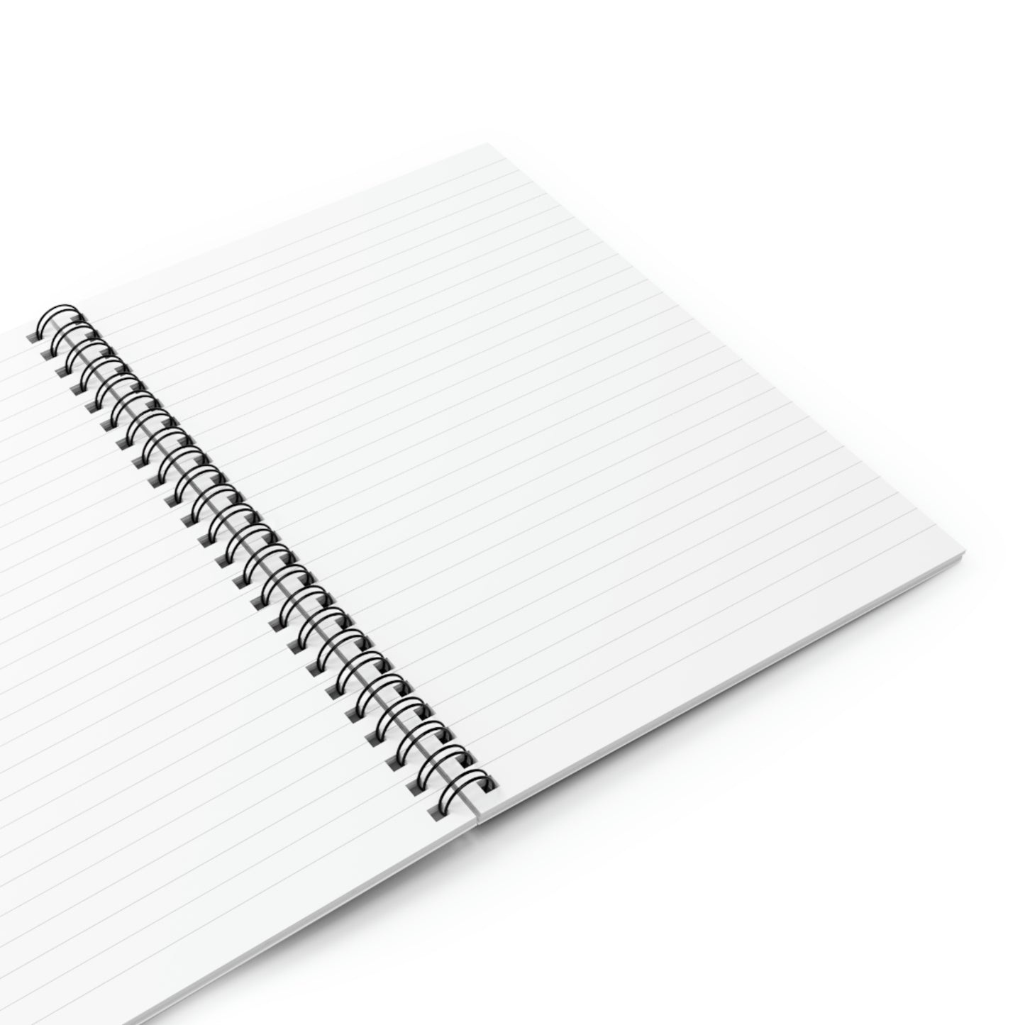 Enid Sinclair Pink Orange Stripes Spiral Notebook