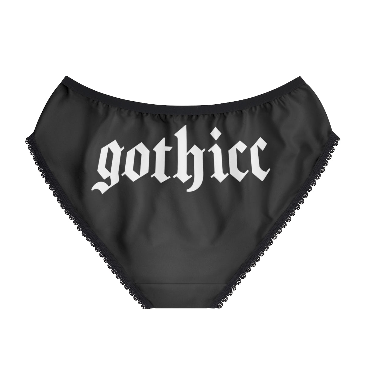 Just the Tip Knife Horror Movie Underwear, Gothic Dainty