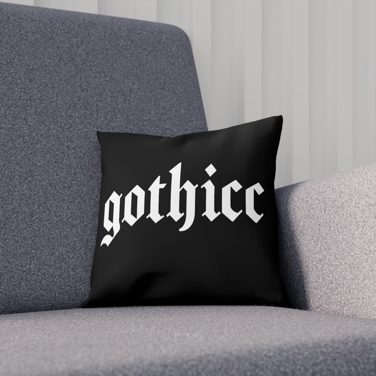 Dark Goth Gothicc Pillow Cushion