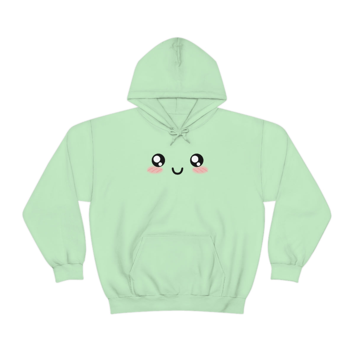 Kawaii Pastel Cutie Face Sweatshirt Hoodie