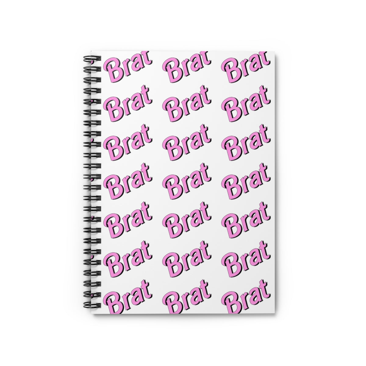 Y2K Brat Spiral Notebook