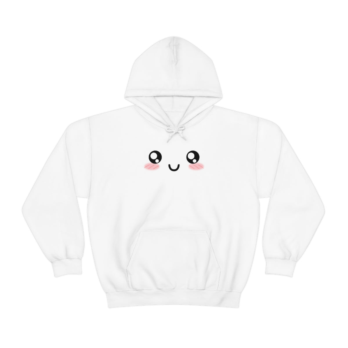 Kawaii Pastel Cutie Face Sweatshirt Hoodie