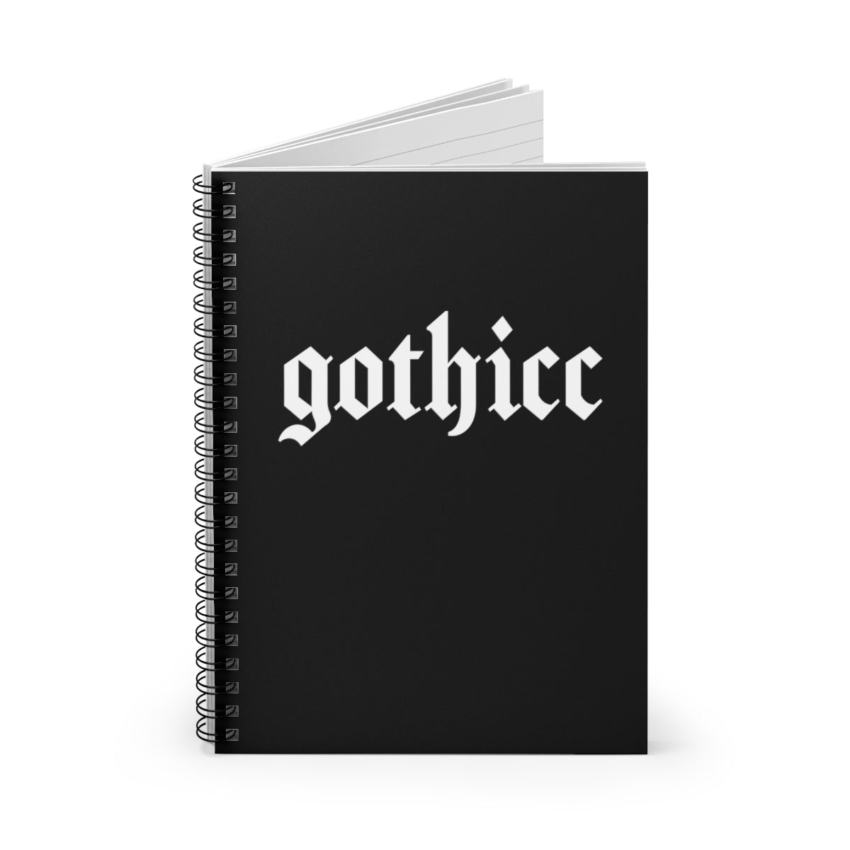 Gothicc Spiral Notebook