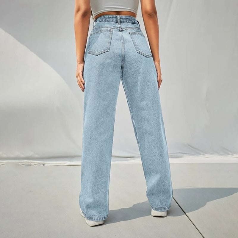 Trippy Smiley Loose Jeans