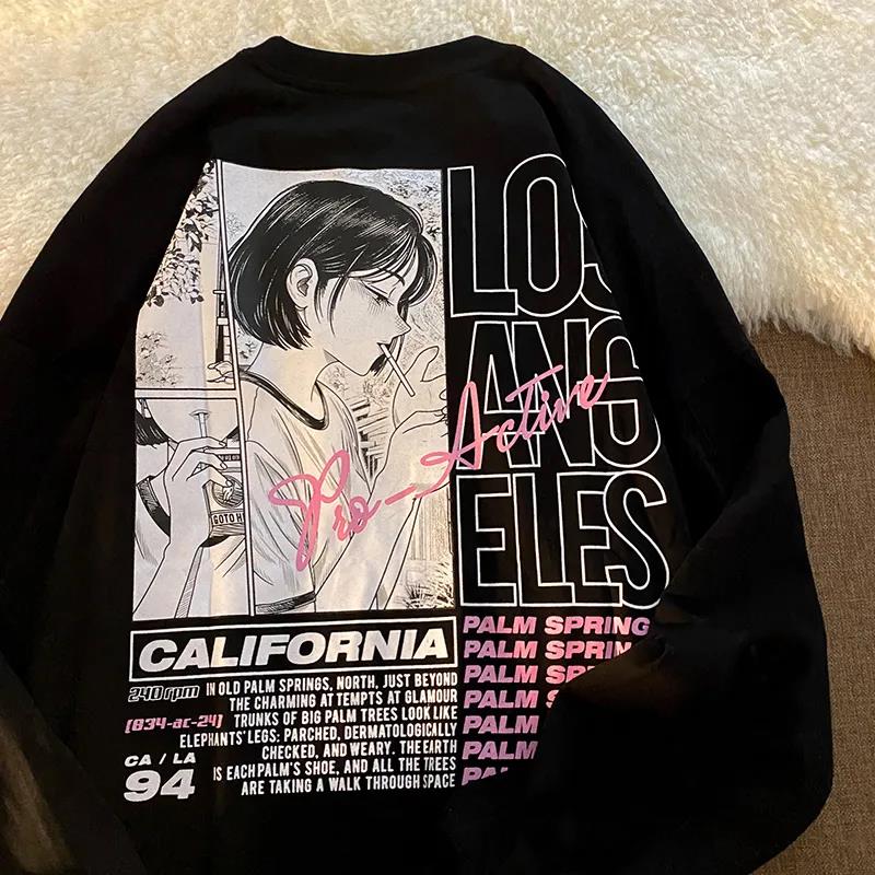 Anime eGirl Printed Sweatshirt
