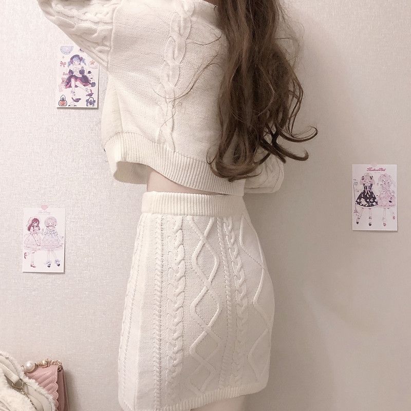 Soft Girl Kawaii Two Piece Matching Set