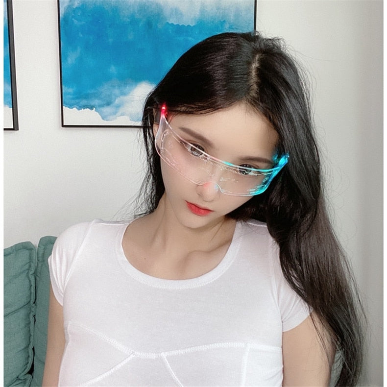 Gamer Girl LED Sunglasses Twitch Streamer
