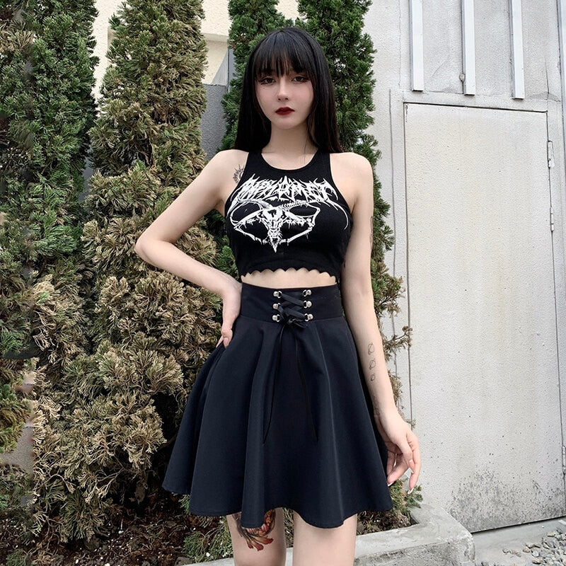 Favorite Flared Mini Skater Skirt
