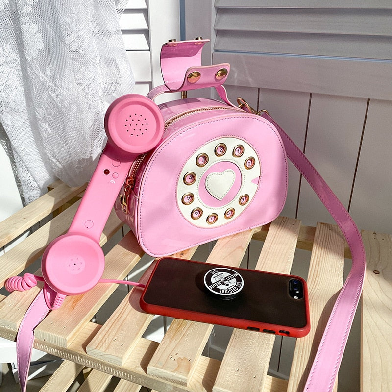 Old School Phone Shoulder Bag