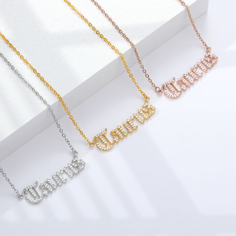 Y2K Gothic Zodiac Necklace