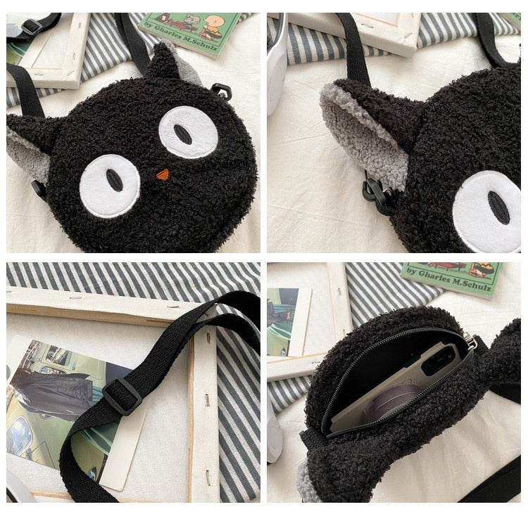 Neko Cat Face Shoulder Bag