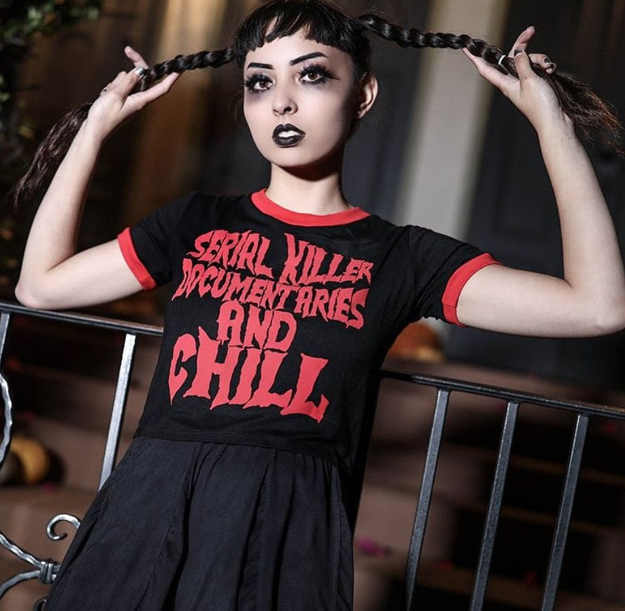 Documentaries and Chill Crop Top