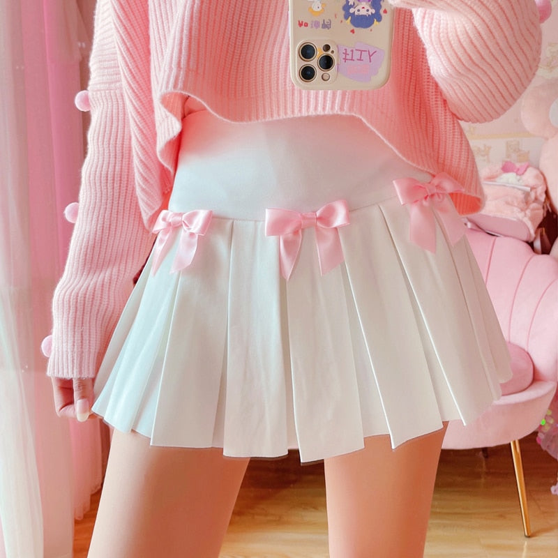 Dollette Lolita Cute Pink Skirt - How to Dress Coquette Aesthetic