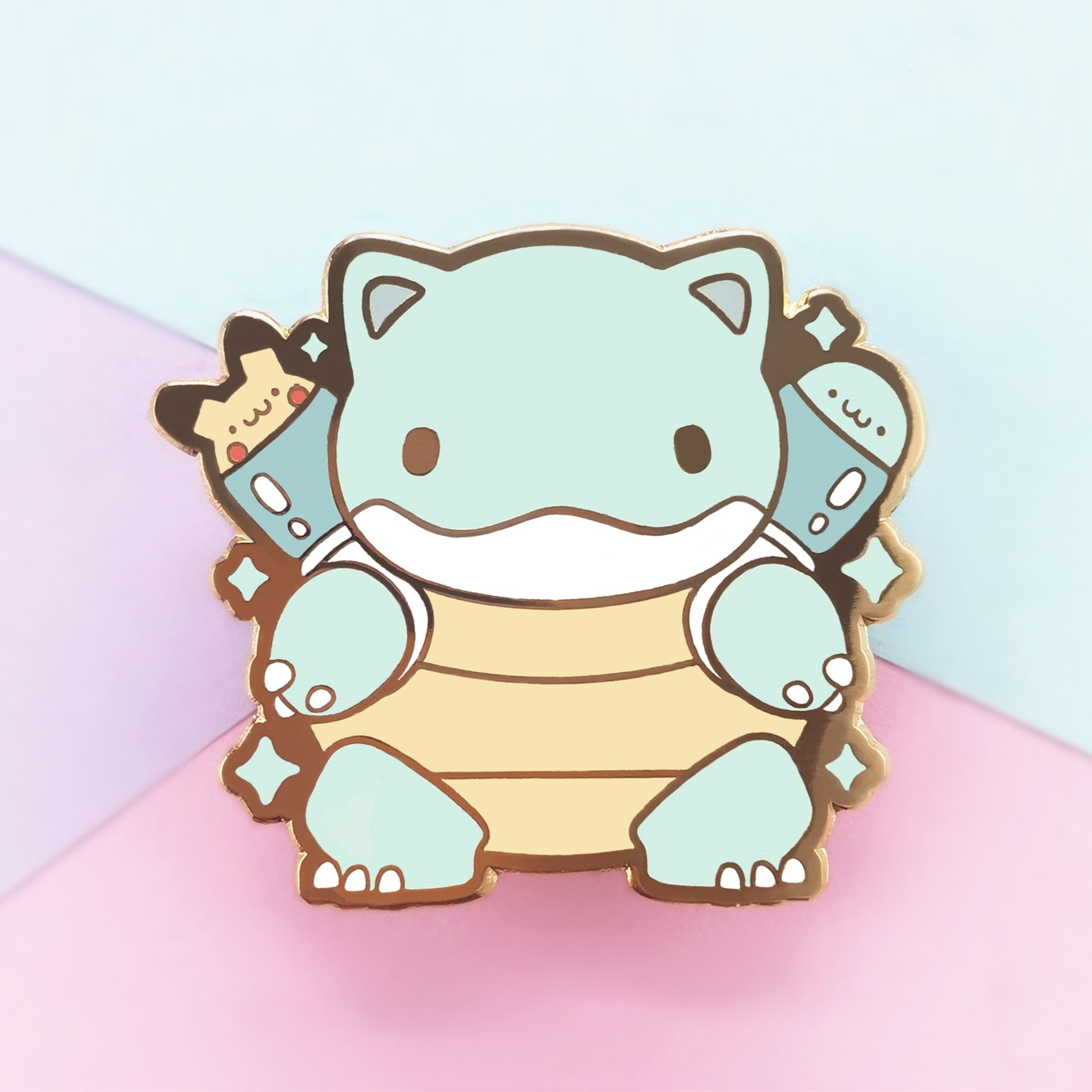 Kawaii Pokemon Blastoise Enamel Pin Aesthetic Gamer Girl Egirl – Aesthetics  Boutique