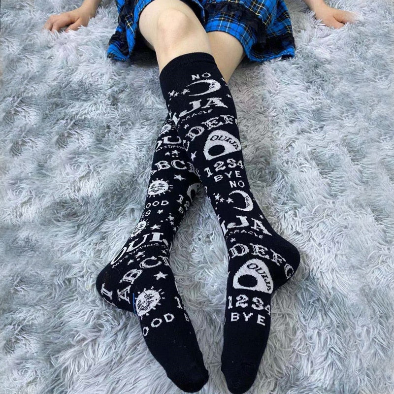 Ouija Board Tube Socks