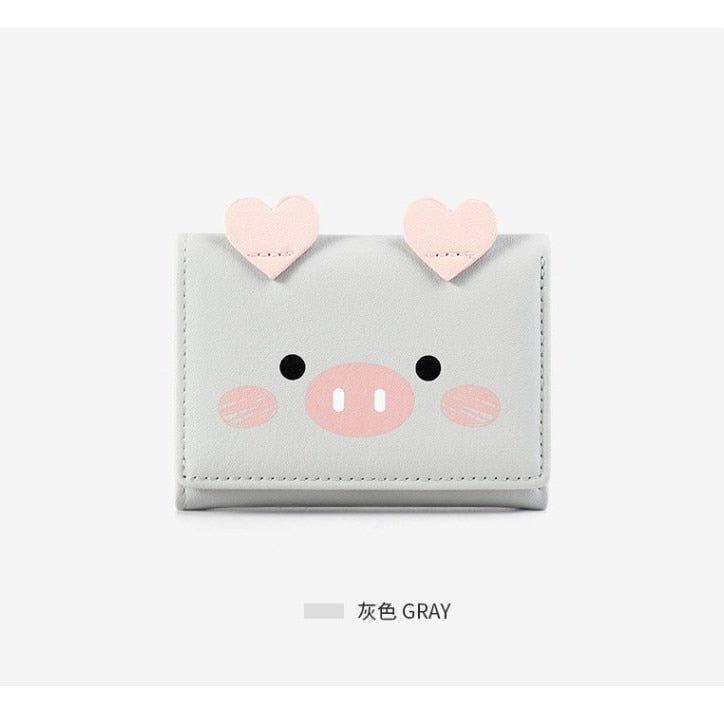 Kawaii Cute Piggy Wallet Card Holder