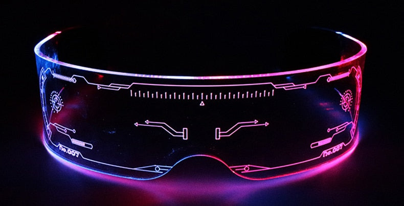 Gamer Girl LED Sunglasses Twitch Streamer