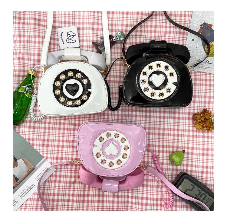Old School Phone Shoulder Bag