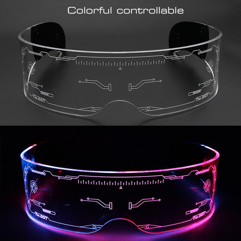 Gamer Girl LED Sunglasses Twitch Streamer