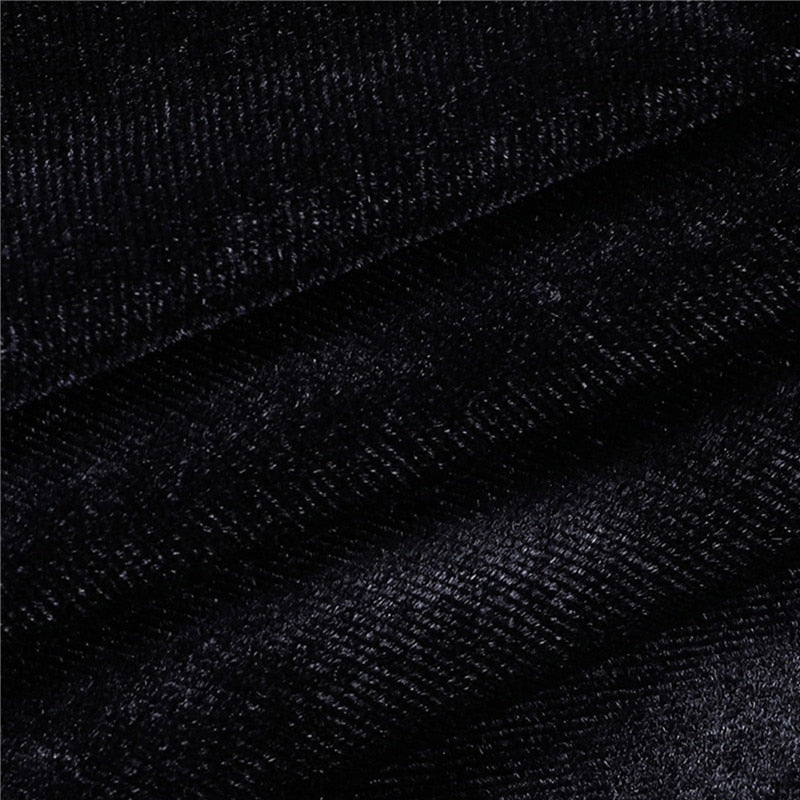 Velvet Cross Gothic Black Lace Skirt