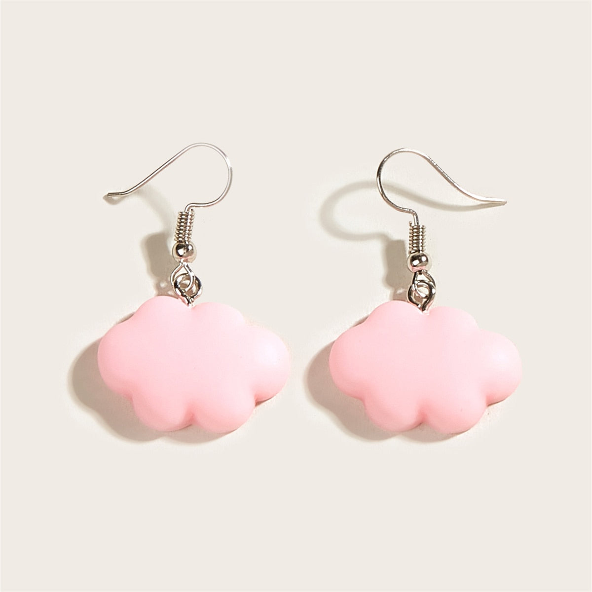 Kawaii Soft Girl Cute Cloud Earrings