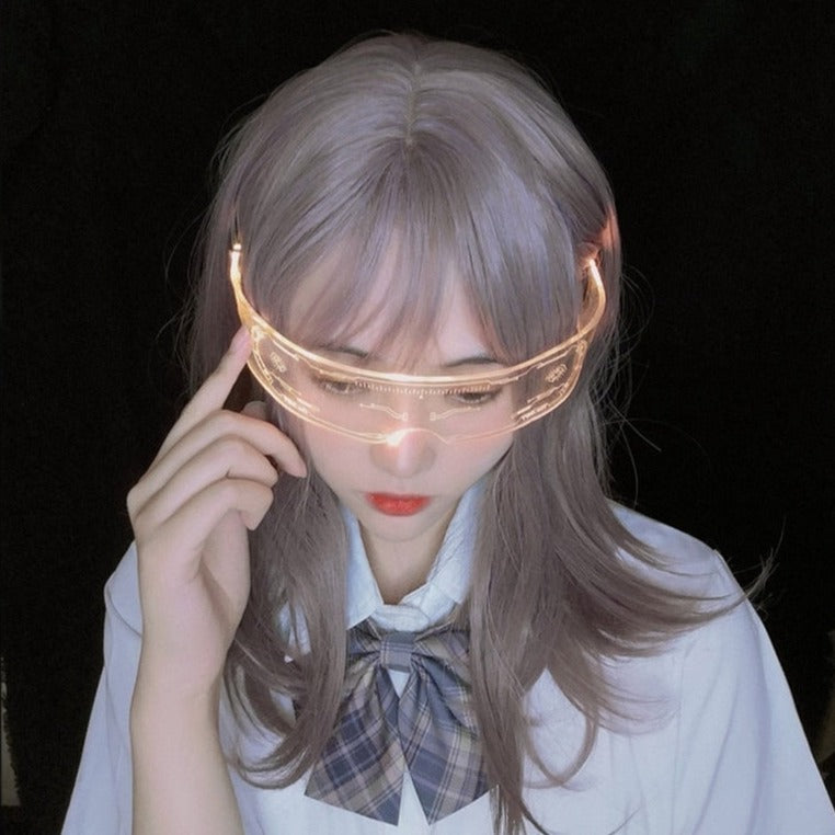 Gamer Girl LED Sunglasses Twitch Streamer
