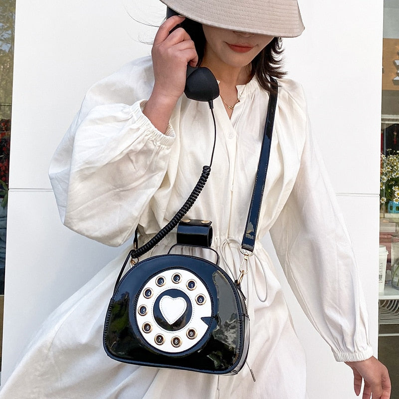 Old School Phone Shoulder Bag