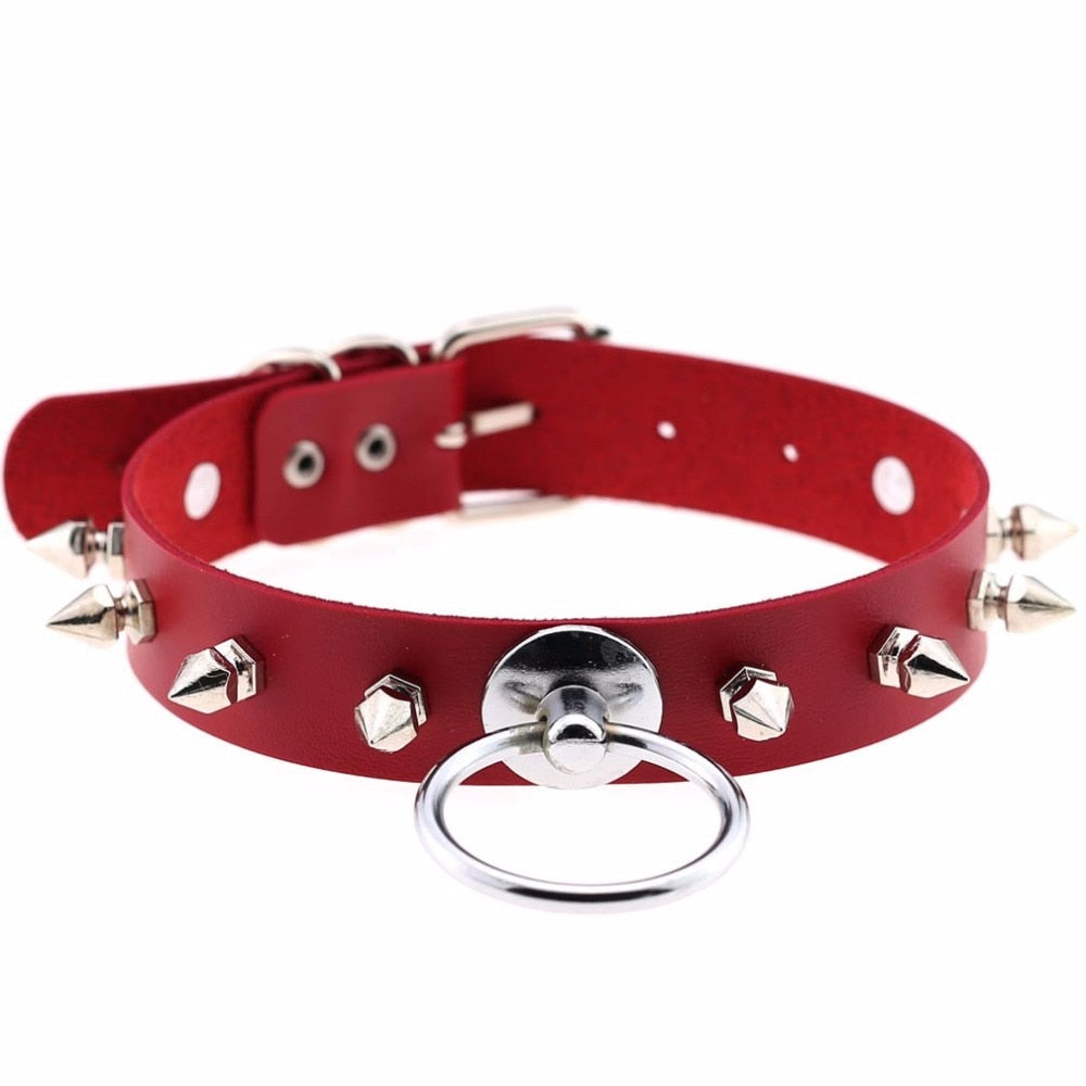 Riot Girl Choker Collar Necklace