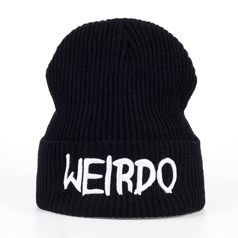 Weirdo Knitted Beanie Hat